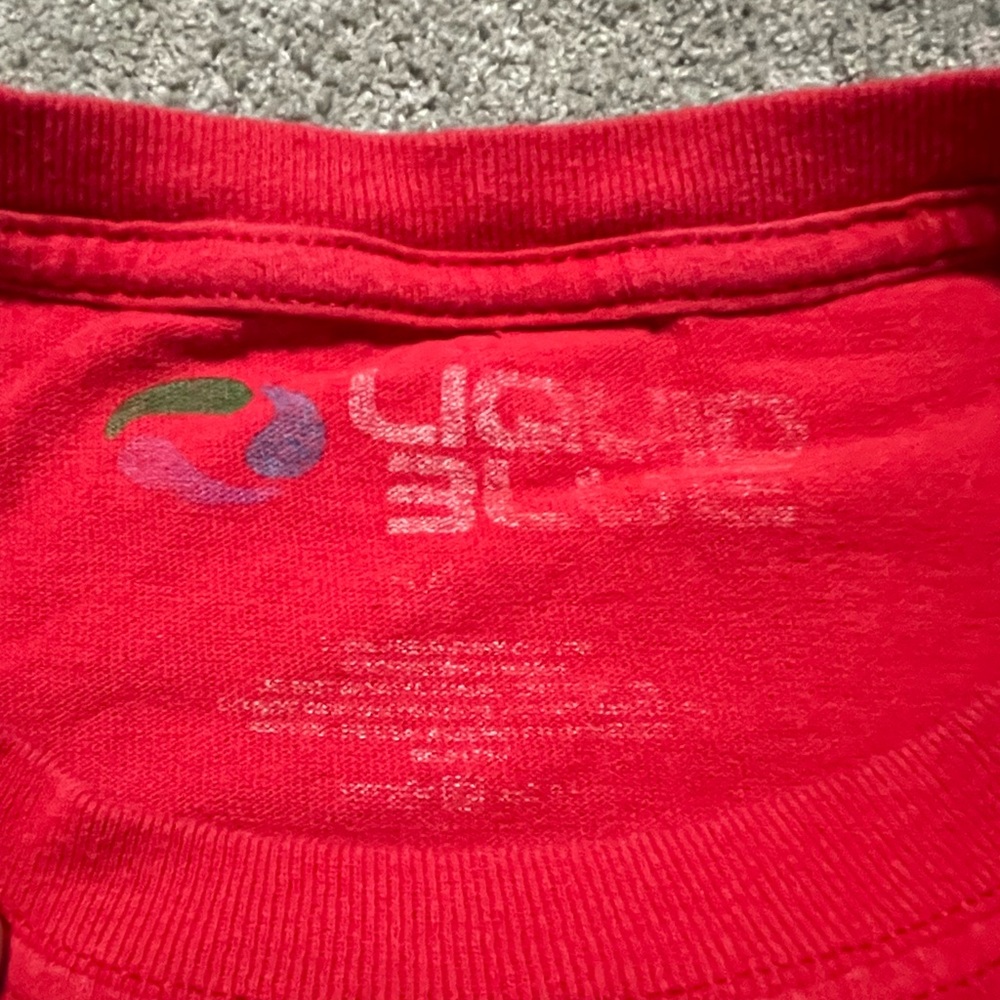 Liquid Blue Woodstock Graphic T Shirt Mens Medium Red - Picture 5 of 11